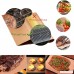 FLY5D Copper Grill Mat and Bake Mat Set of 5 Non Stick BBQ Grill & Baking Mats - Reusable FDA Approved PFOA Free.for Gas Charcoal Electric Grill Oven and More (15.7 x 13 inch)(golden) - B07DVJN6MQ
